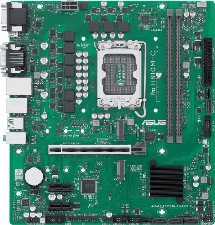ASUS PRO H810M-C-CSM (LGA 1851, Intel H810, mATX)