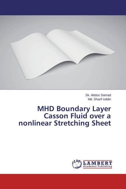 Immagine prodotto MHD Boundary Layer Casson Fluid over a nonlinear Stretching Sheet (Tedesco, Sk. Abdus Samad, Md Sharif Uddin, 2015)