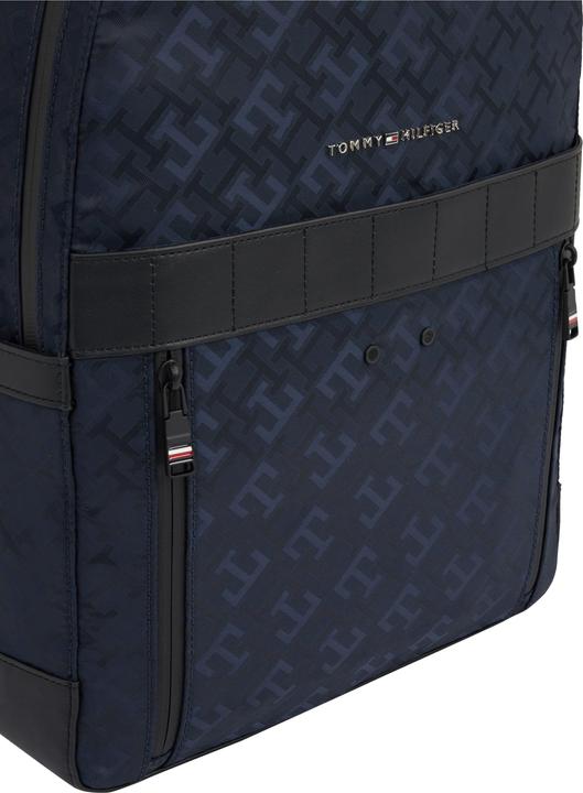 Actual product image Tommy Hilfiger Laptop Backpack TH Elevated 1985 Backpack Monogram SP23