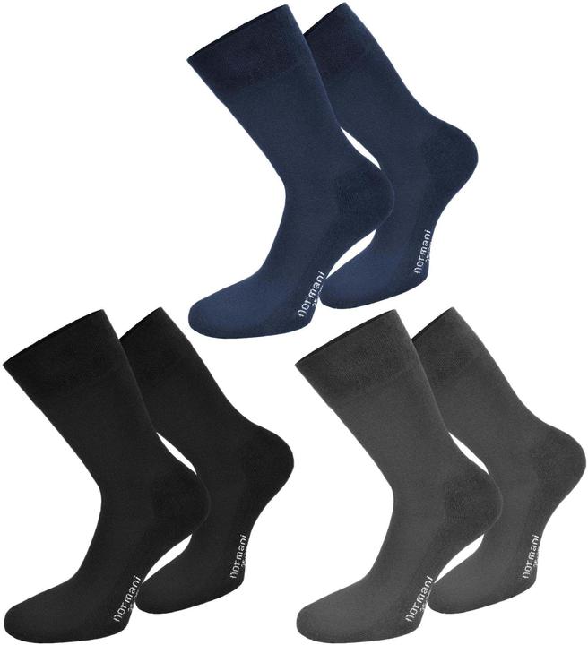 Actual product image Normani 6 pairs of comfort socks with soft edge (pack of 6, 35 - 38)
