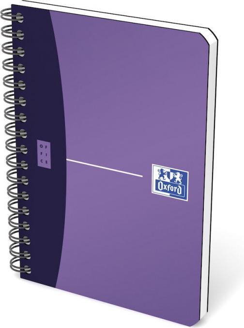 Actual product image Oxford Spiral book Office (A6, Checked)