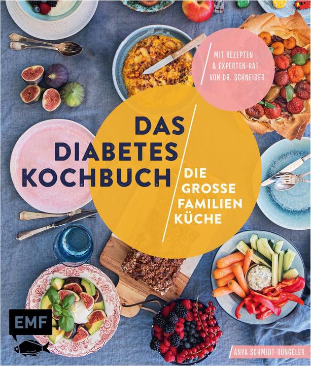 Immagine prodotto Das Diabetes-Kochbuch: Die grosse Familienküche (Tedesco, Anya Schmidt-Rüngeler, 2022)