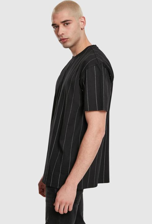 Actual product image Urban Classics Oversized Pinstripe Tee (L)
