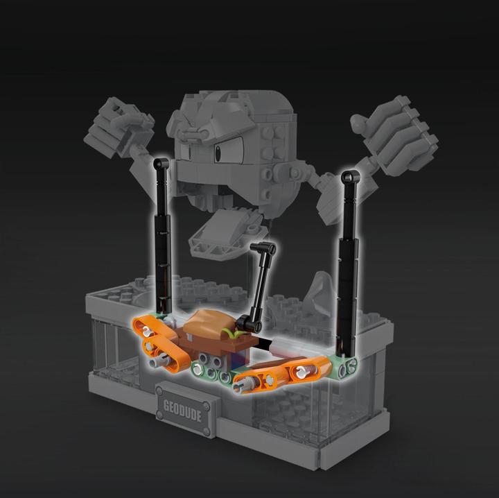 Produktbild MEGA Pokémon Mini Motion Kleinstein bewegliches Bauset (Multicolor)