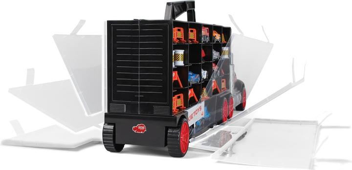 Image du produit Dickie Camion/coffre de rangement avec voitures
