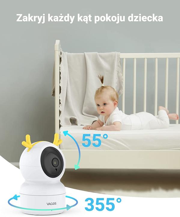 Actual product image Vacos Baby monitor (Video & Audio, 305 m)