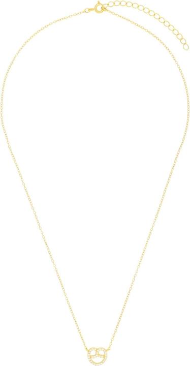 Produktbild Amor Halsschmuck für Damen, 925 Sterling Silber, Zirkonia synth. | Brezel (Silber 925)