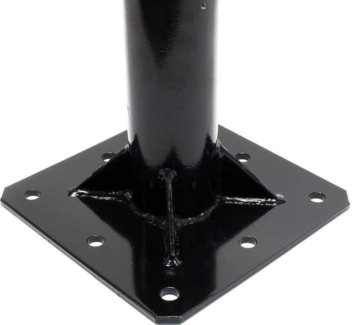 Actual product image Wiltec Pickup crane Loading crane 1800mm 900kg 360° slewing ring Workshop floor mounting