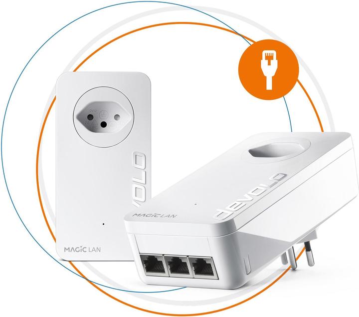 Immagine prodotto Devolo Magic 2 LAN triplo starter kit (2400 Mbit/s)