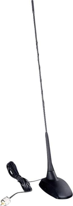 Image du produit Albrecht CBM-517 Antenne radio CB sans masse, 44 cm avec 4 m de câble et connecteur PL