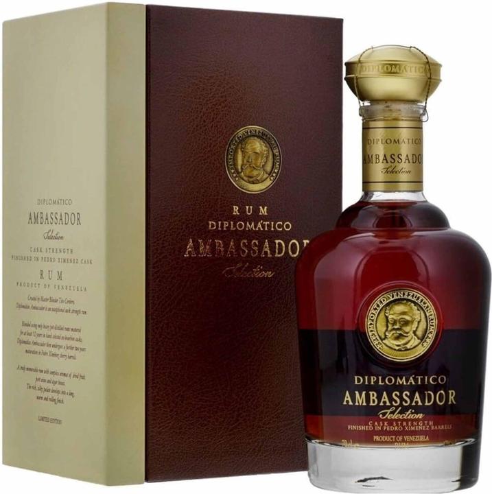 Actual product image Diplomático Ambassador Selection (1 x 70 cl)