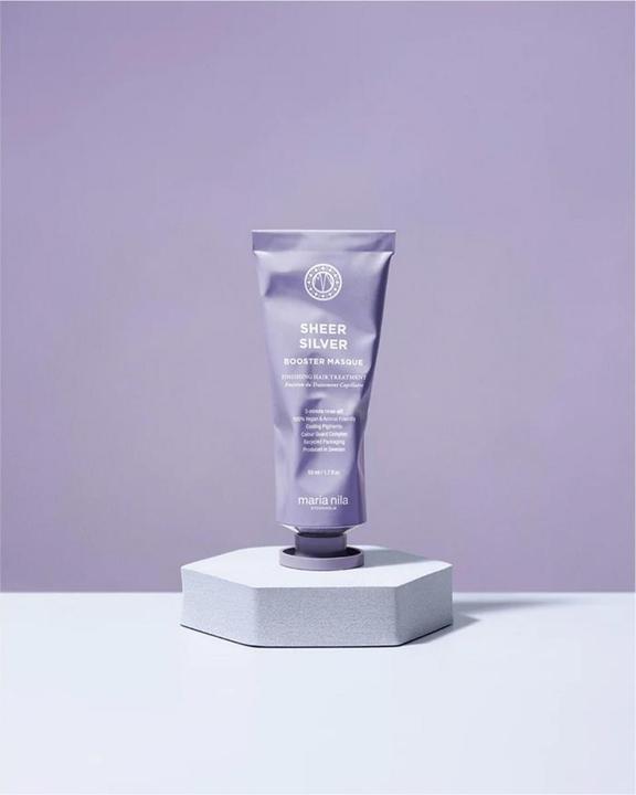 Actual product image Maria Nila Care & Style - Sheer Silver Booster Mask (50 ml)