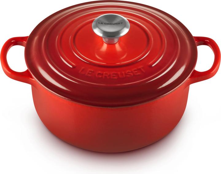 Produktbild Le Creuset Signature (20 cm, Bräter + Schmortopf, Gusseisen)