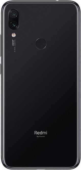 Actual product image Xiaomi Redmi Note 7 (64 GB, Black, 6.30", Hybrid Dual SIM, 48 Mpx, 4G)