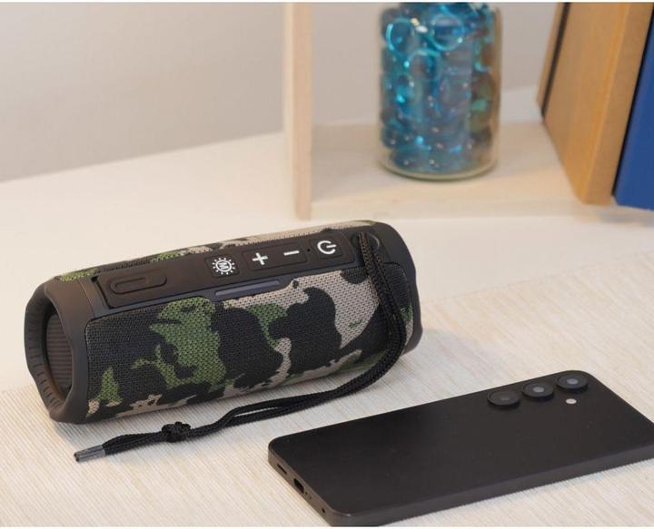Actual product image Hoco HC16 Portable Bluetooth Speaker in Camouflage Colour (3 h)