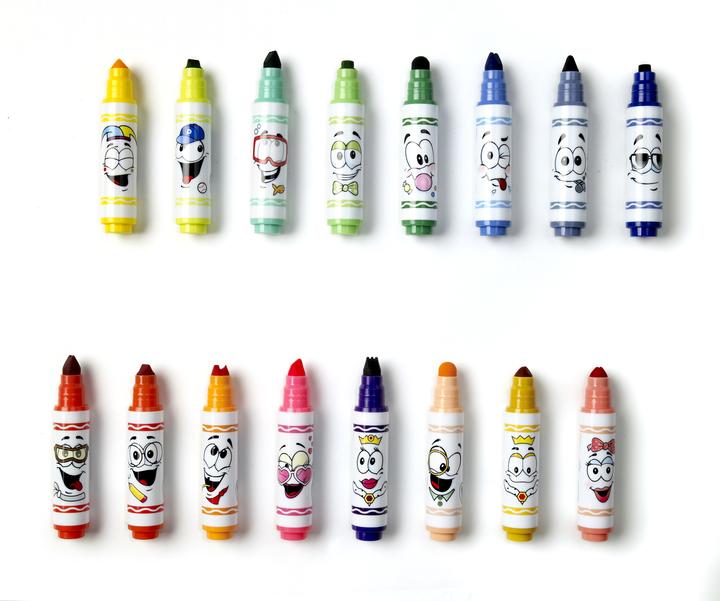 Immagine prodotto Crayola Pipsqueak con punti fantasia, 16st. (Multicolori, 16 x)