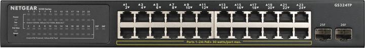 Actual product image Netgear GS324TP-100EUS (26 Ports)