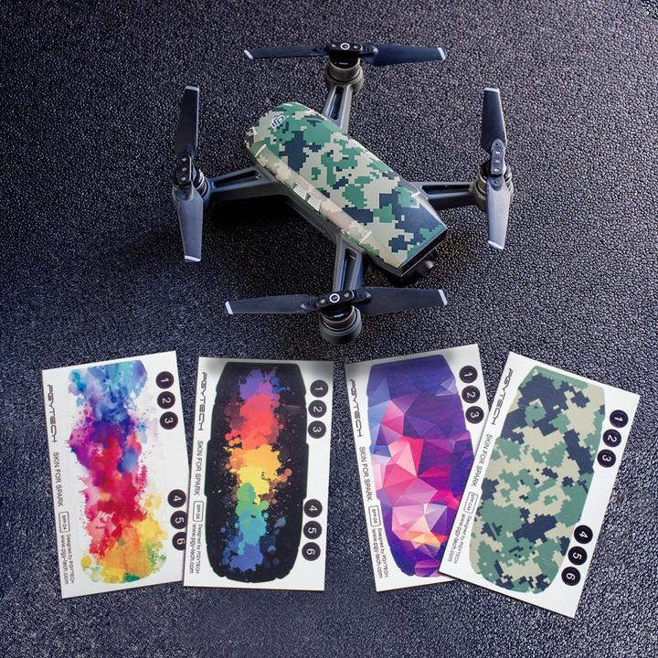 Image du produit Pgytech 4-Pack Skin (Skins de drones, DJI Spark)