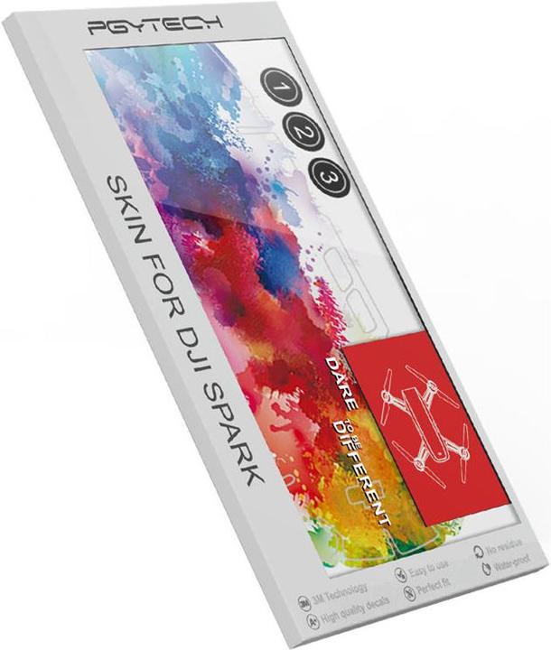 Actual product image DJI 4 Pack Skin (Drone skins, DJI Spark)