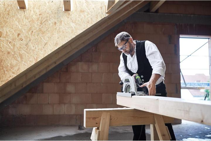 Produktbild Festool HK 85 EB-Plus-FS Pendelkapzaagmachine incl. geleiderail in systainer - 1900W - 230mm