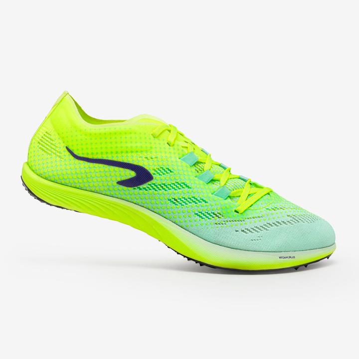 Immagine prodotto Kiprun Scarpe da corsa per atletica leggera per lunghe distanze - AT Long verde/giallo (43)