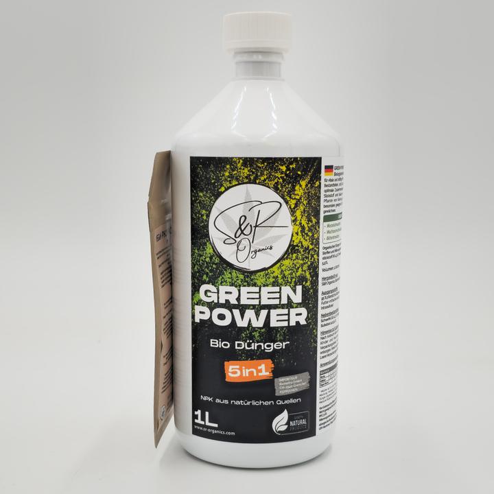Produktbild SR Organics Green Power 1l + Vegan Photsphor Boost Bag 10g (1.33 kg, 1 l)