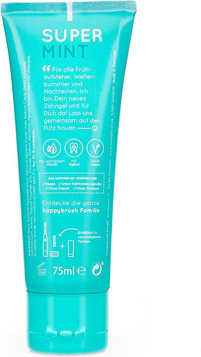 Produktbild happybrush SuperMint (75 ml)