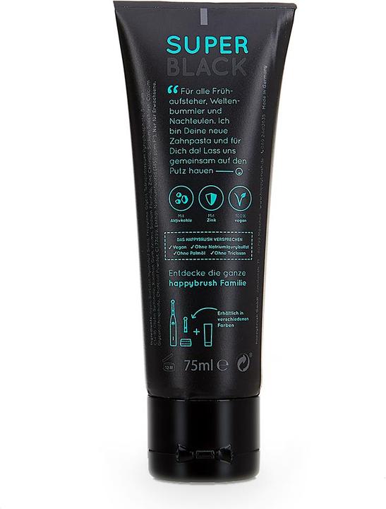 Produktbild happybrush SuperBlack (75 ml)