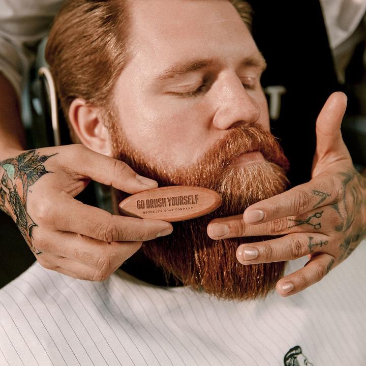 Actual product image Brooklyn Soap Company Beard brush