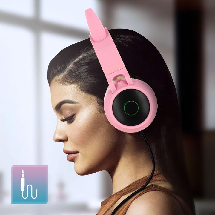 Immagine prodotto Avizar Cuffie Bluetooth Cat Ears