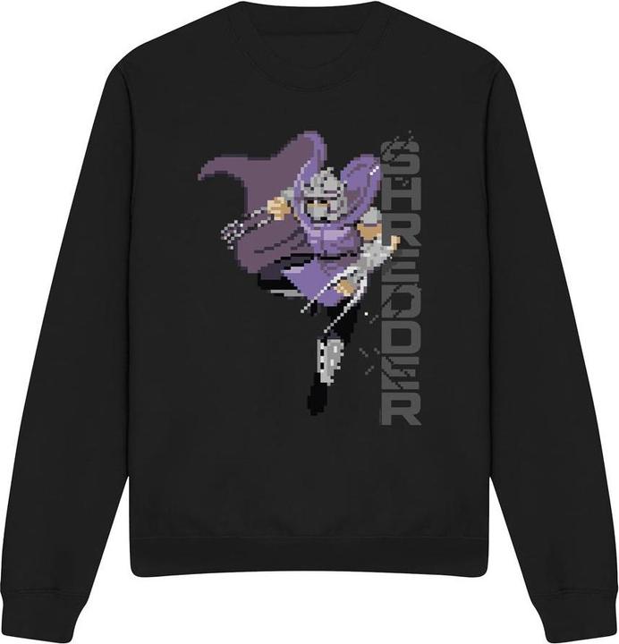 Actual product image Teenage Mutant NT Unisex Adult Arcade Shredder Retro Sweatshirt (L)