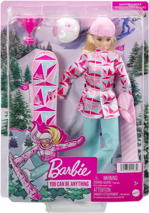 Actual product image Barbie Snowboarder