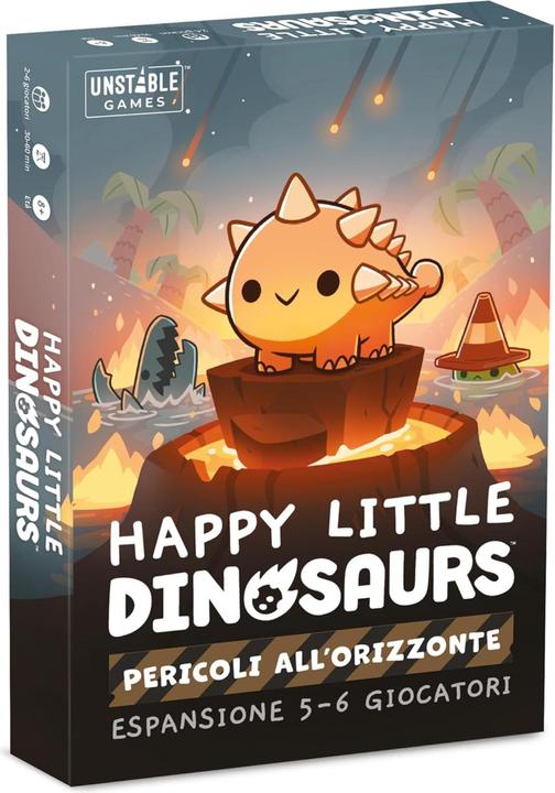 Produktbild Asmodée Glückliche kleine Dinosaurier: Gefahren am Horizont