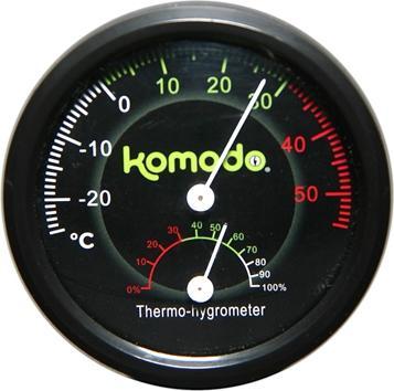 Komodo Thermomètre / Hygromètre Analoog