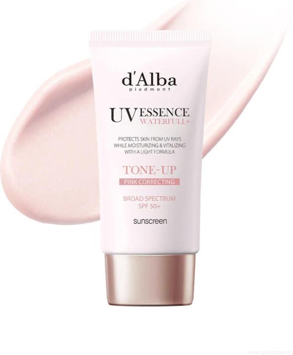 Image du produit d'Alba Waterfull Tone-Up Sun Cream OTC (Crème solaire visage, SPF 50+, 50 ml)