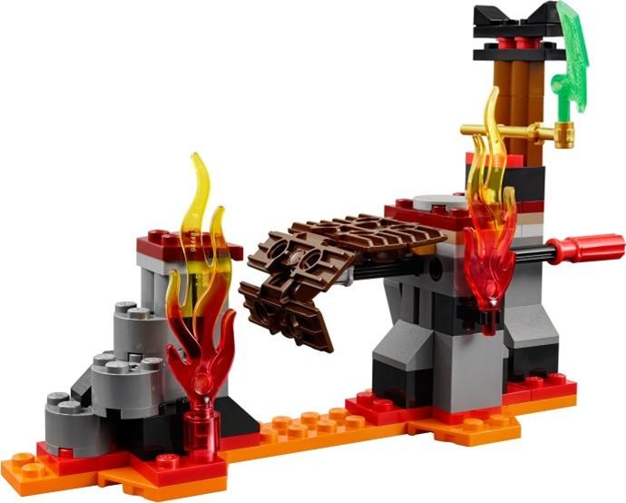Produktbild LEGO Ninjago Lava-Fälle (70753, LEGO Ninjago)