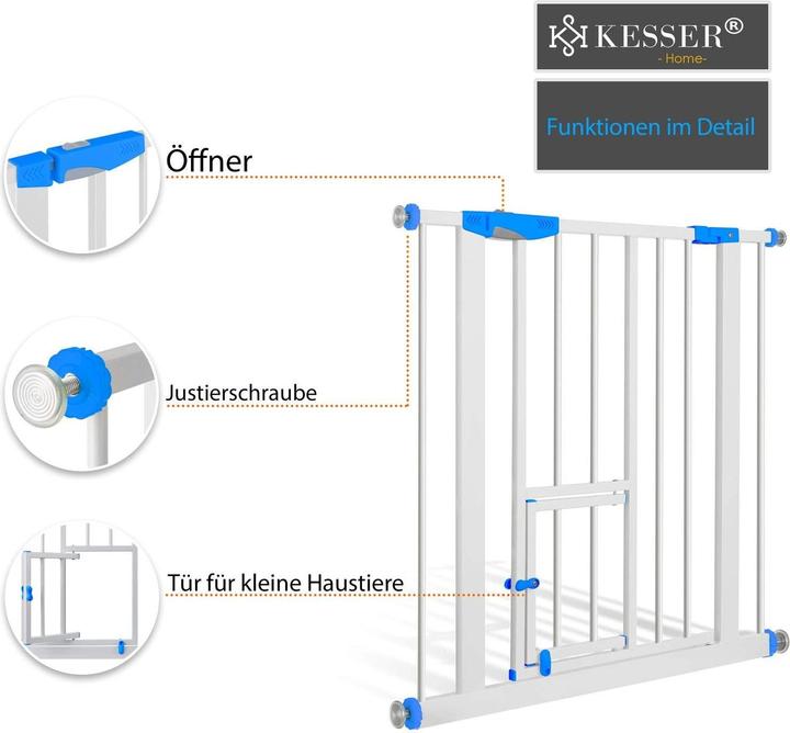 Immagine prodotto Kesser Guardia Porta Blu 74-87cm