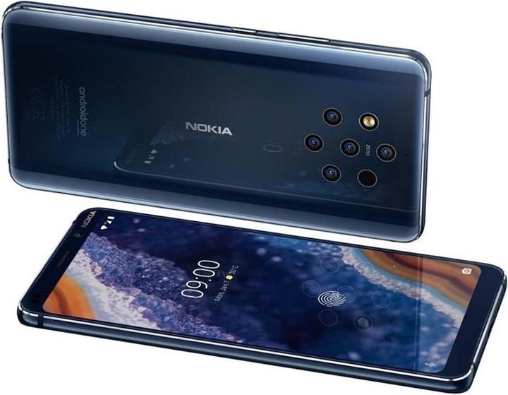 Produktbild Nokia 9 Pure View (128 GB, Midnight Blue, 5.99", Dual SIM, 12 Mpx, 4G)