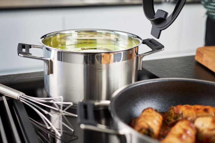 Image du produit Rösle Set de casseroles 6 pcs. SILENCE PRO acier inoxydable (Ensemble de casseroles et de poêles de cuisson, Acier inoxydable)