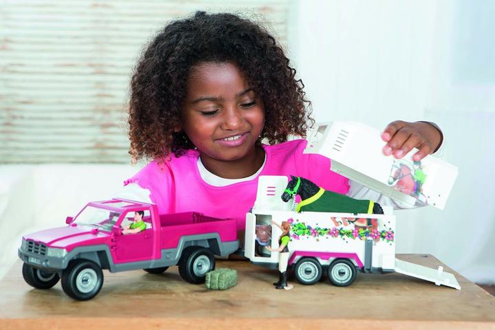 Produktbild Schleich Pick-Up mit Pferdeanhänger