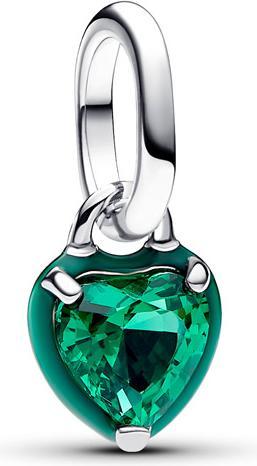 Produktbild Pandora ME Grünes Chakra Herz Mini Charm Anhänger (Emaille)