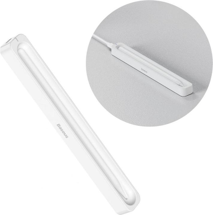 Image du produit Baseus Etui de recharge sans fil pour stylet Smooth Writing (blanc)