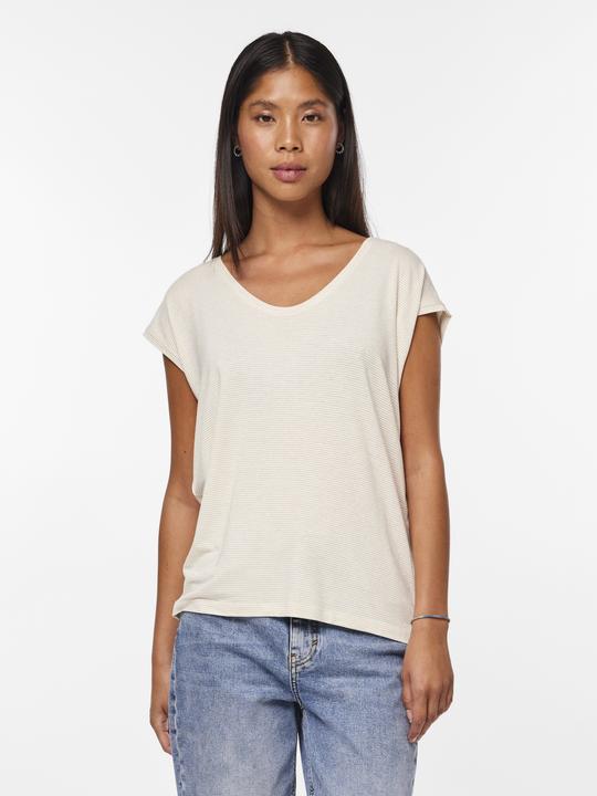 Actual product image Pieces Glitter T-Shirt (XS)
