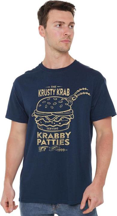 Immagine prodotto Spongebob Squarepants The Krusty Krab Shock Mono Maglietta Uomo (S)