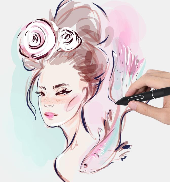 Actual product image Huion Kamvas Pro 13 2.5K (13.30", 5080 lpi)