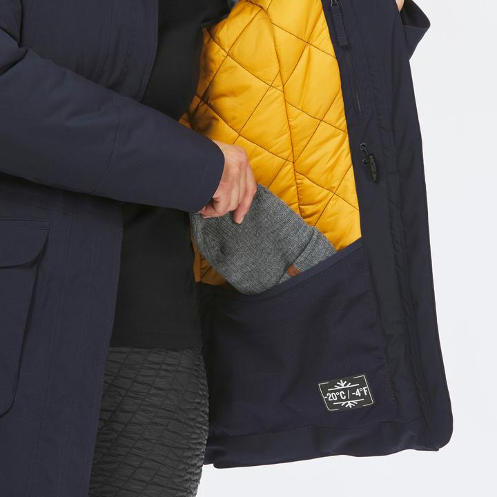 Produktbild Quechua Winterjacke Parka Damen bis -20 °C wasserdicht Winterwandern - SH900 (L)