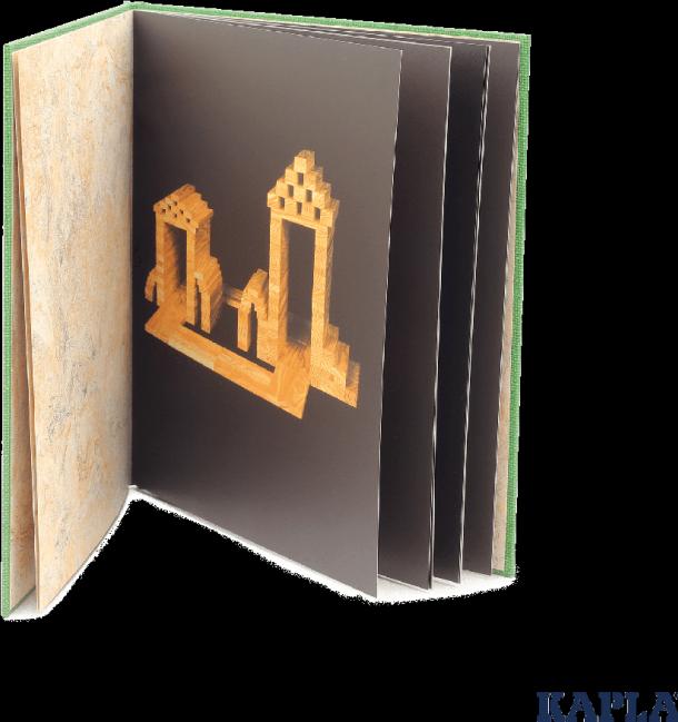 Image du produit Kapla Livre 3 vert (Multilingue)