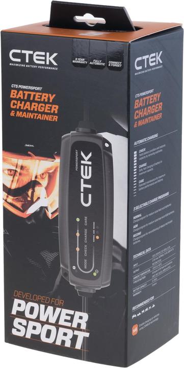 Productafbeelding Ctek CT5 Powersport (12V, 2.30 A)