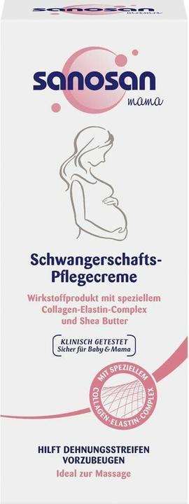 Produktbild Sanosan Schwangerschafts Pflegecreme