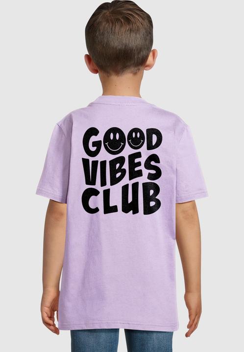 Immagine prodotto Merchcode Kids Good Vibes Club Front for Light - Basic Tee - 184965 (110)